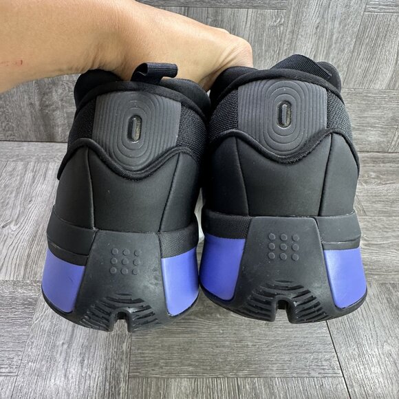 Adidas Dame 9 Men's size 17 Black Blue Basketball Shoes - Picture 4 of 6